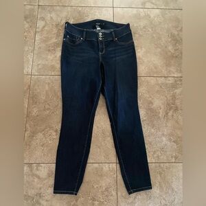 Torrid 14 Jeans Stretch Dark Blue Skinny Leg Denim 14R